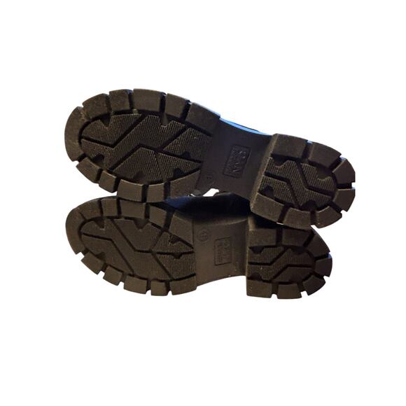 Madden NYC Women's NWT Rhinestone Chain Lug Sole Chelsea Bootie Size 8 Dressy - Picture 5 of 8